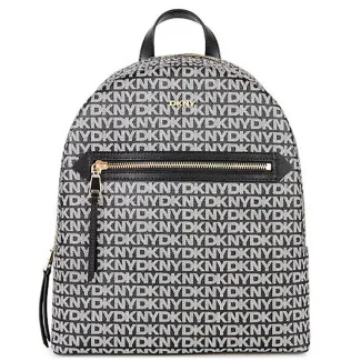 DKNY γυναικείο backpack με all-over logo "Bryant Ave"